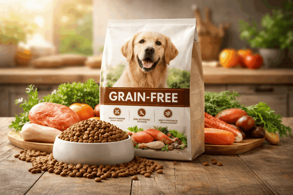 Comment choisir les meilleures croquettes pour chien sans céréales