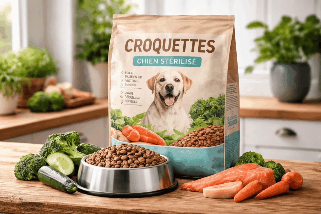 Comment choisir les meilleures croquettes pour chien stérilisé