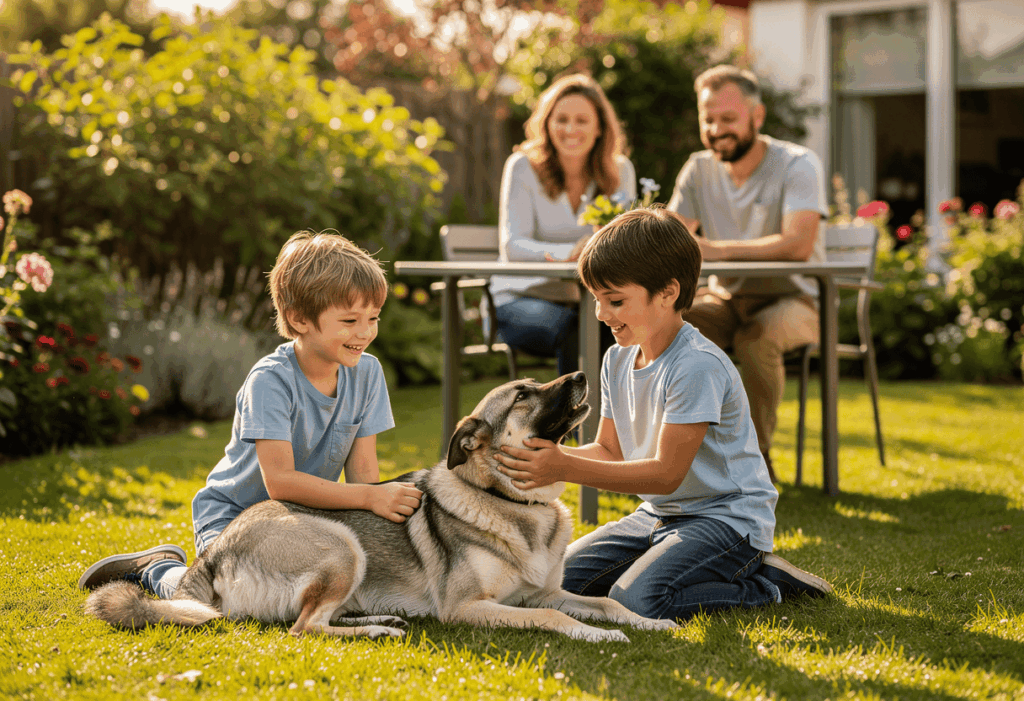Les races de chiens les plus adaptées à une famille avec enfants