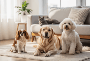 Les races de chiens réputées compatibles avec les chats