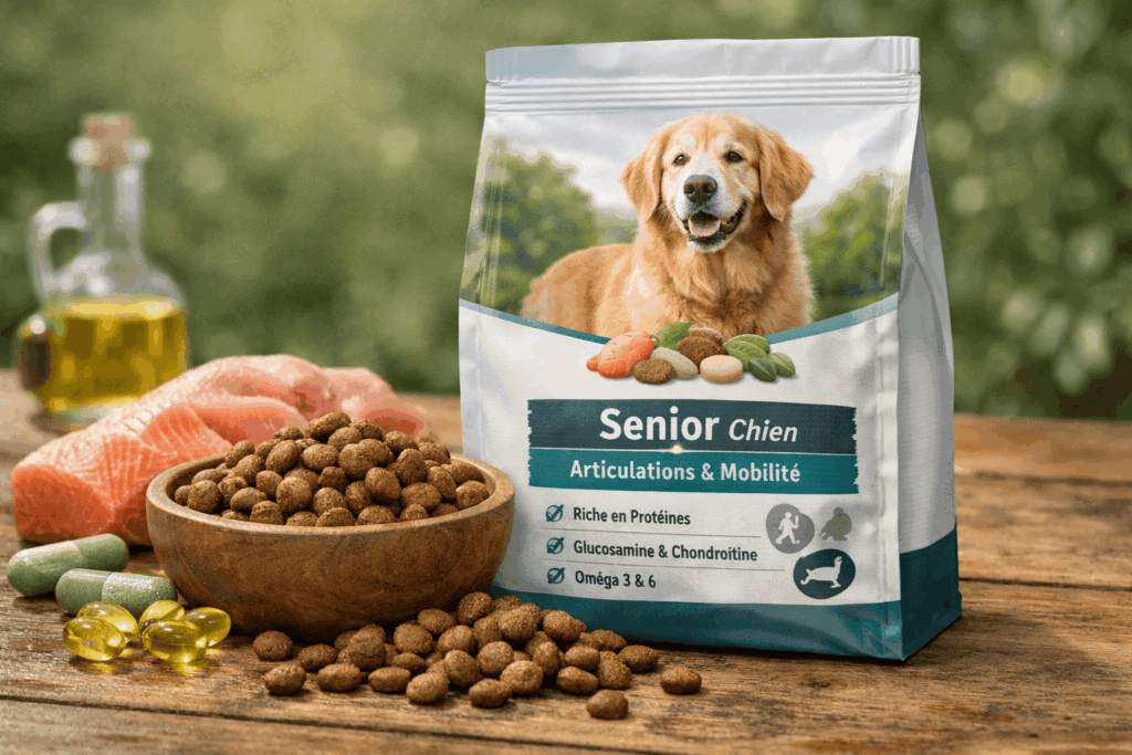 Comment choisir les meilleures croquettes pour chien senior avec arthrose