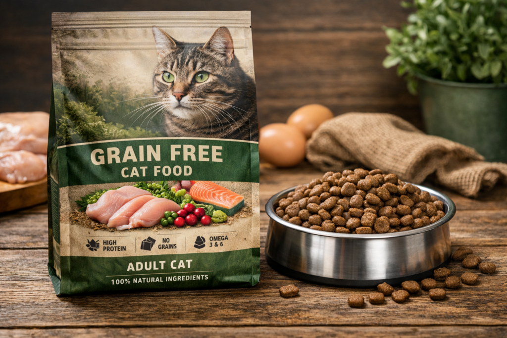 Comment choisir les meilleures croquettes sans céréales pour chat