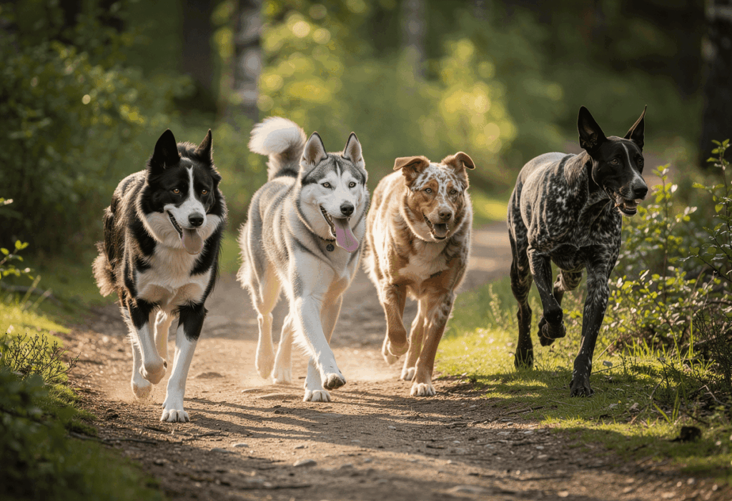 Les meilleures races de chien pour les sportifs