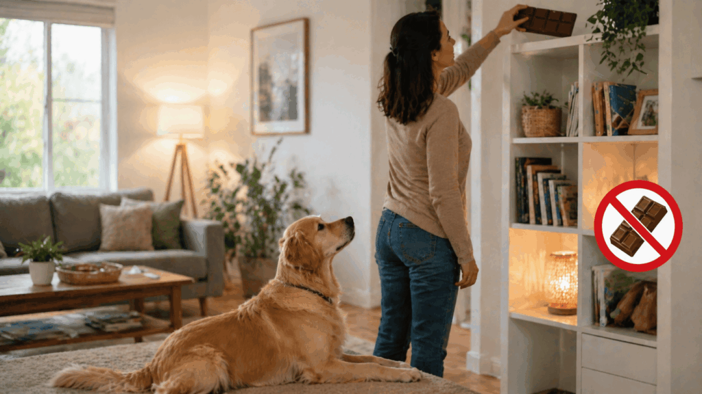 Chien mange chocolat que faire