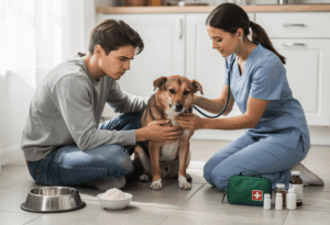 Pourquoi un chien a la diarrhée