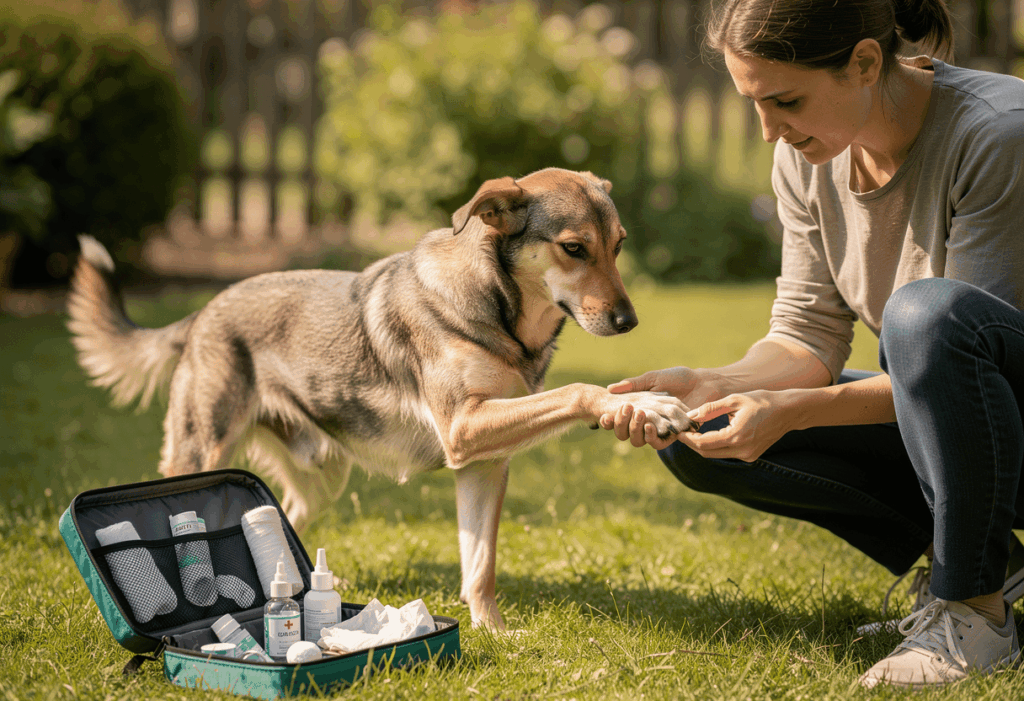 Que faire si mon chien boite