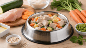 Les bases de l’alimentation maison pour chien