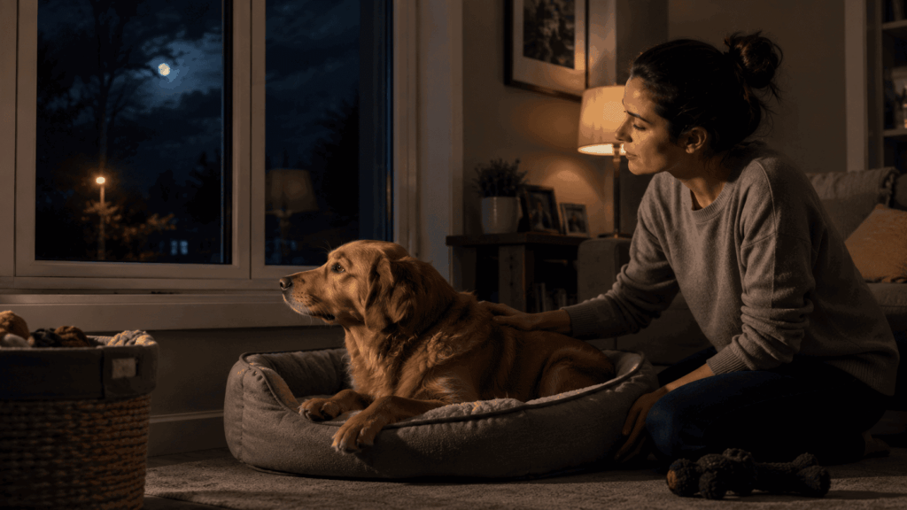 Mon chien aboie la nuit quelles solutions