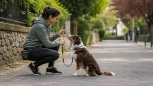 Pourquoi un chien tire-t-il en laisse