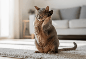 Comment savoir si mon chat se gratte trop