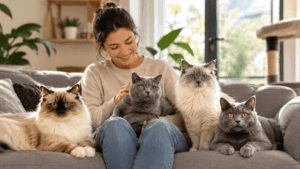 Les meilleures races de chats pour un débutant