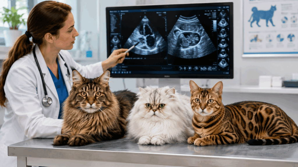 Les principales maladies génétiques chez les chats de race