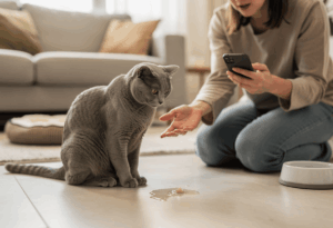 Mon chat vomit de la mousse que signifie ce symptôme