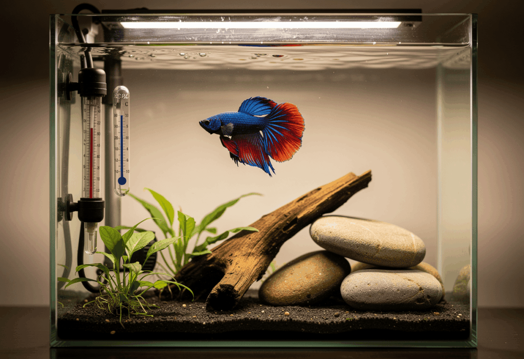 Comment maintenir la bonne température dans un aquarium Betta