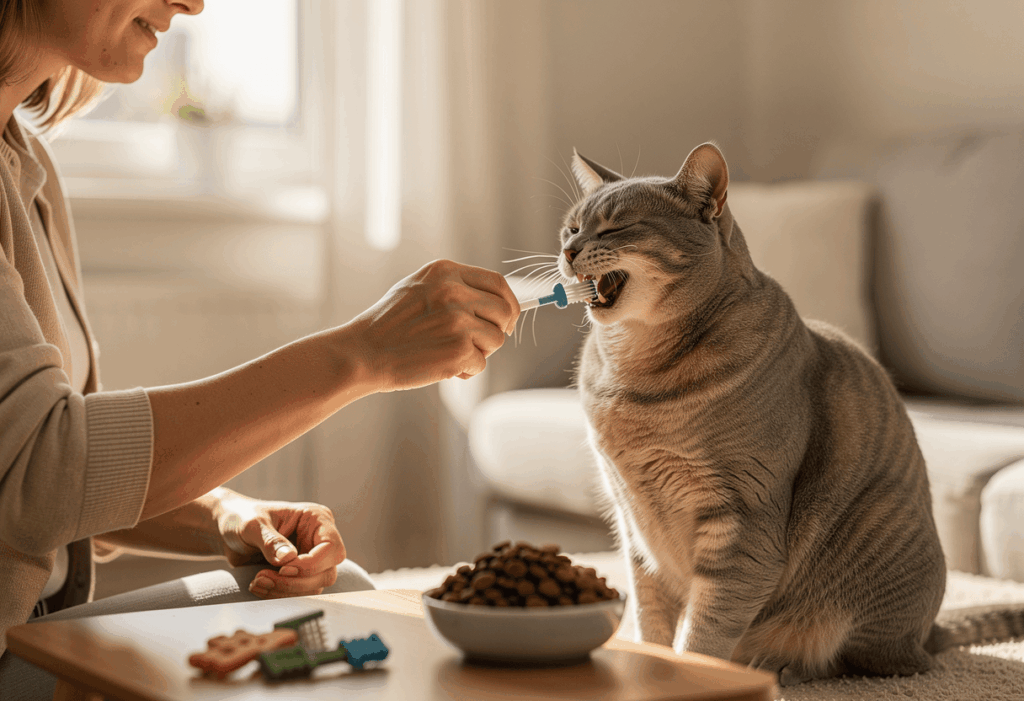 Comment prévenir le tartre chez le chat