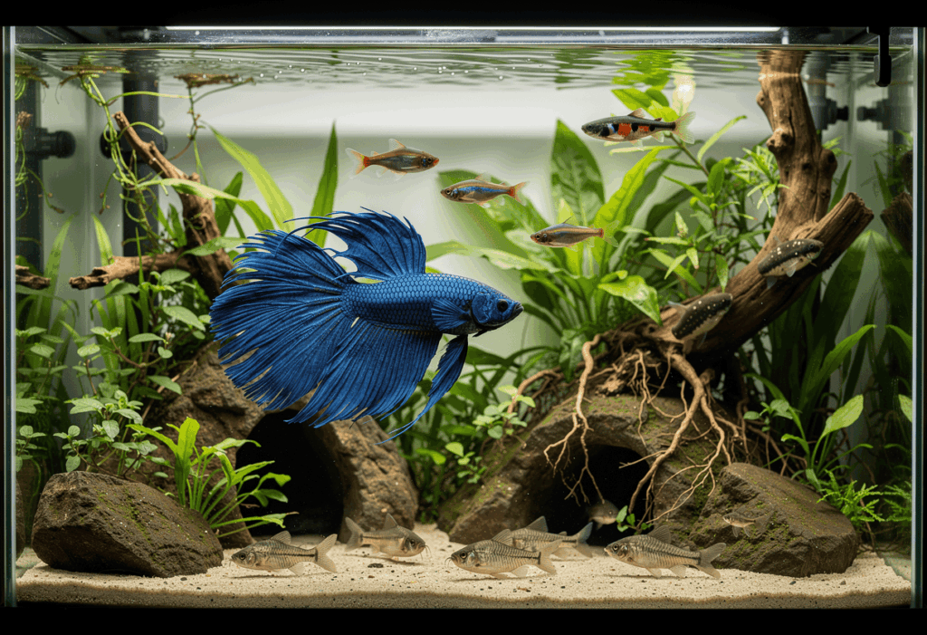 Quels poissons ne doivent pas vivre avec un combattant
