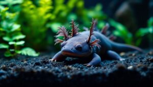 illustration quel aquarium pour un axolotl